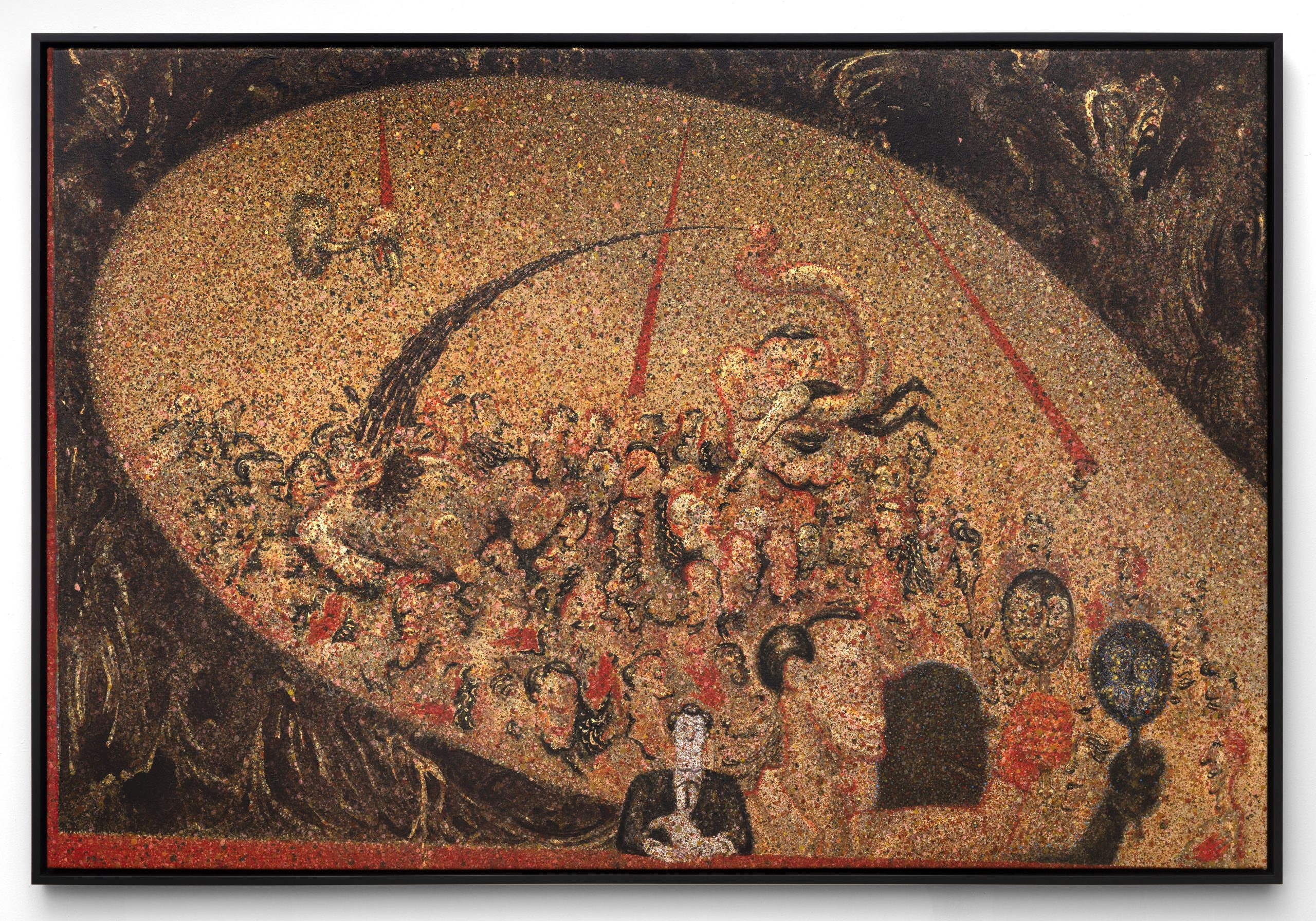 Good Luck acrylic on canvas, 40.5 x 60.5 inches